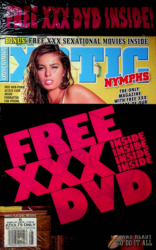 Exotic Nymphs Adult Magazine #96 2015 W/DVD 033123RP