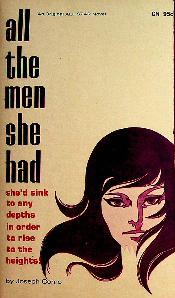 All The Men She Had Novel  by Joseph Como  1966 All Star Books   110521lm-dm2