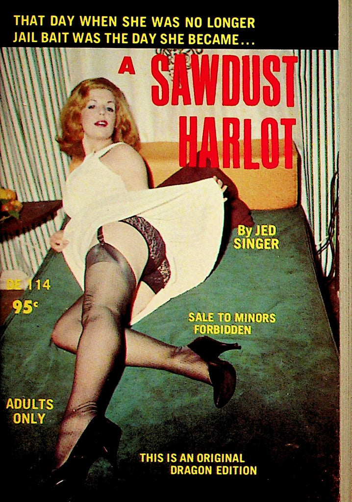 A Sawdust Harlot Novel by Jed Singer  1965    092321lm-dm