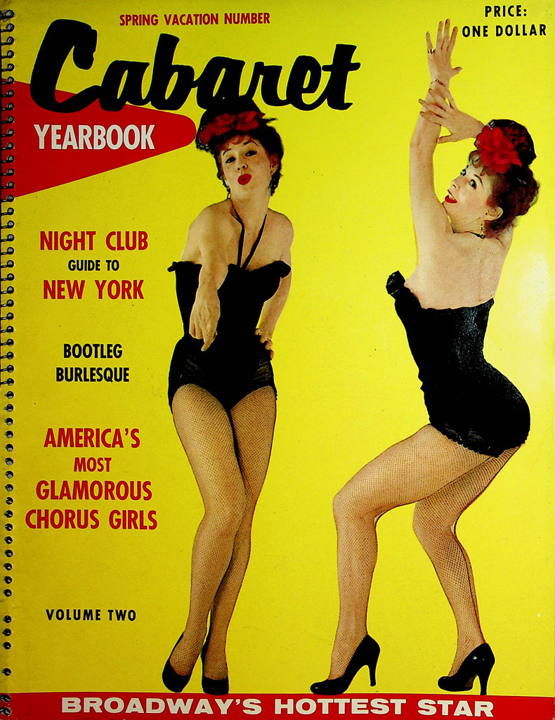 Cabaret Yearbook Magazine  Jayne Mansfield  vol.2  1960's    101221lm-dm