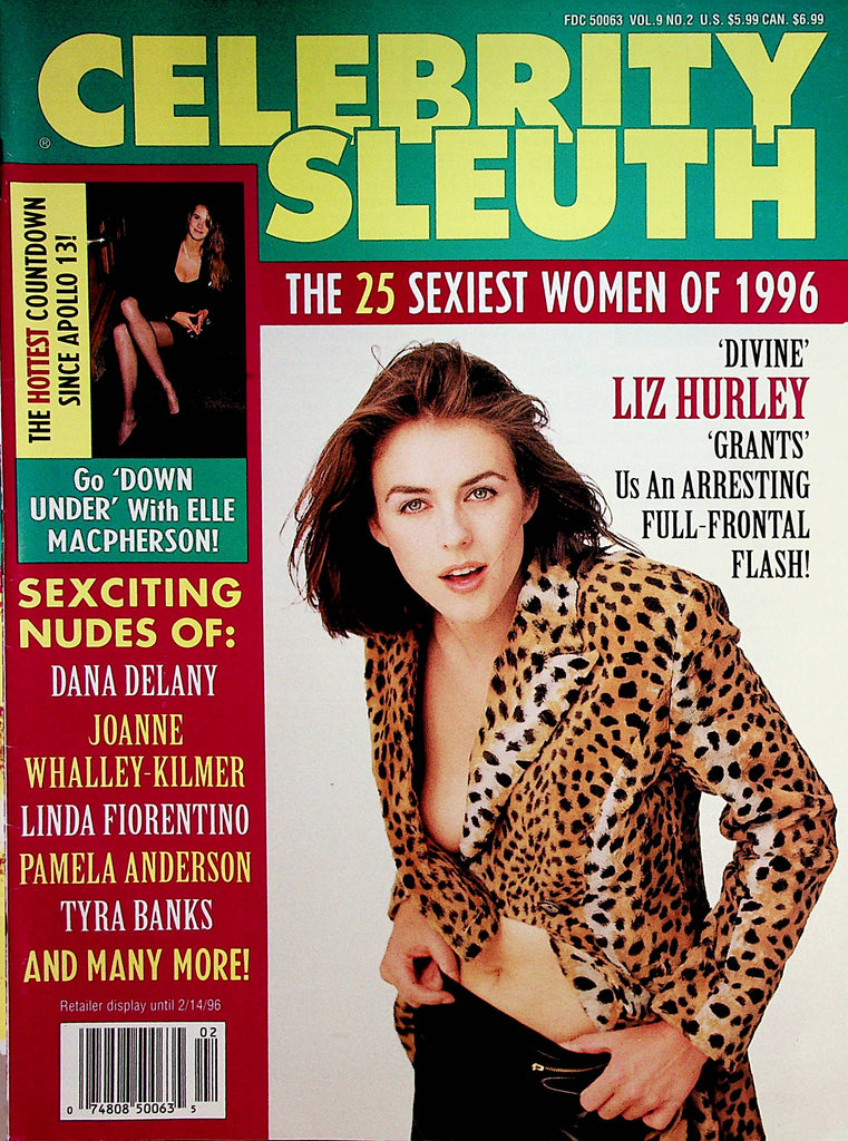 Celebrity Sleuth Magazine  Liz Hurley / Pamela Anderson / Tyra Banks  vol.9 #2  1996  100522lm-p3