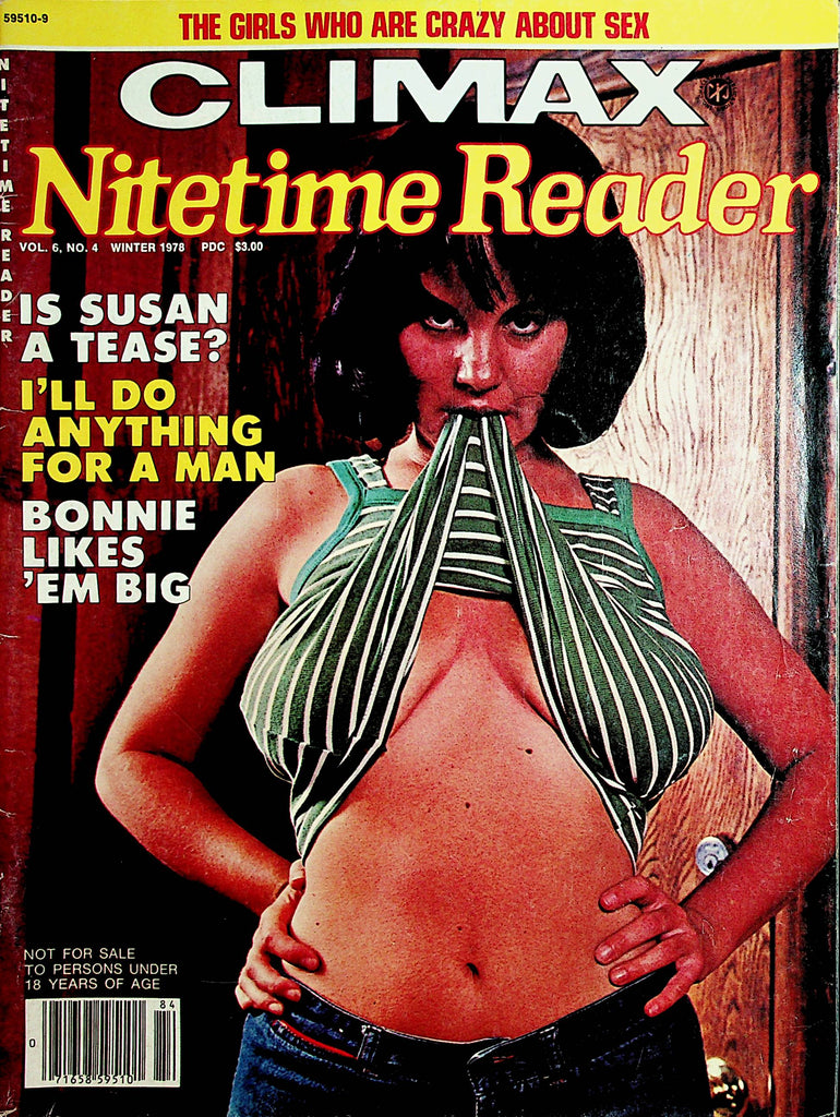 Climax Nitetime Reader Magazine  Bonnie Likes 'Em Big  Winter 1978     112321lm-dm