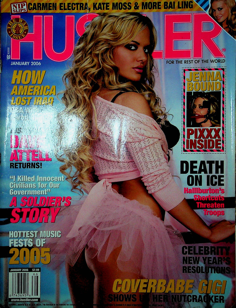 Hustler Magazine Gigi & Jenna Bound & Dave Attell January 2006 120922RP