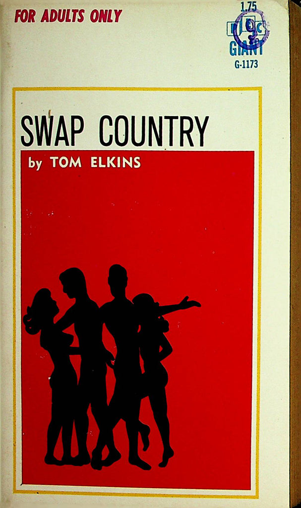 Swap Country Novel by Tom Elkins  1969 Publishers Export Co.     110821lm-dm