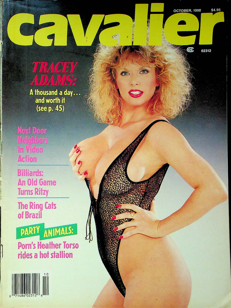 Cavalier Magazine Tracey Adams & Heather Torso October 1990 012723RP