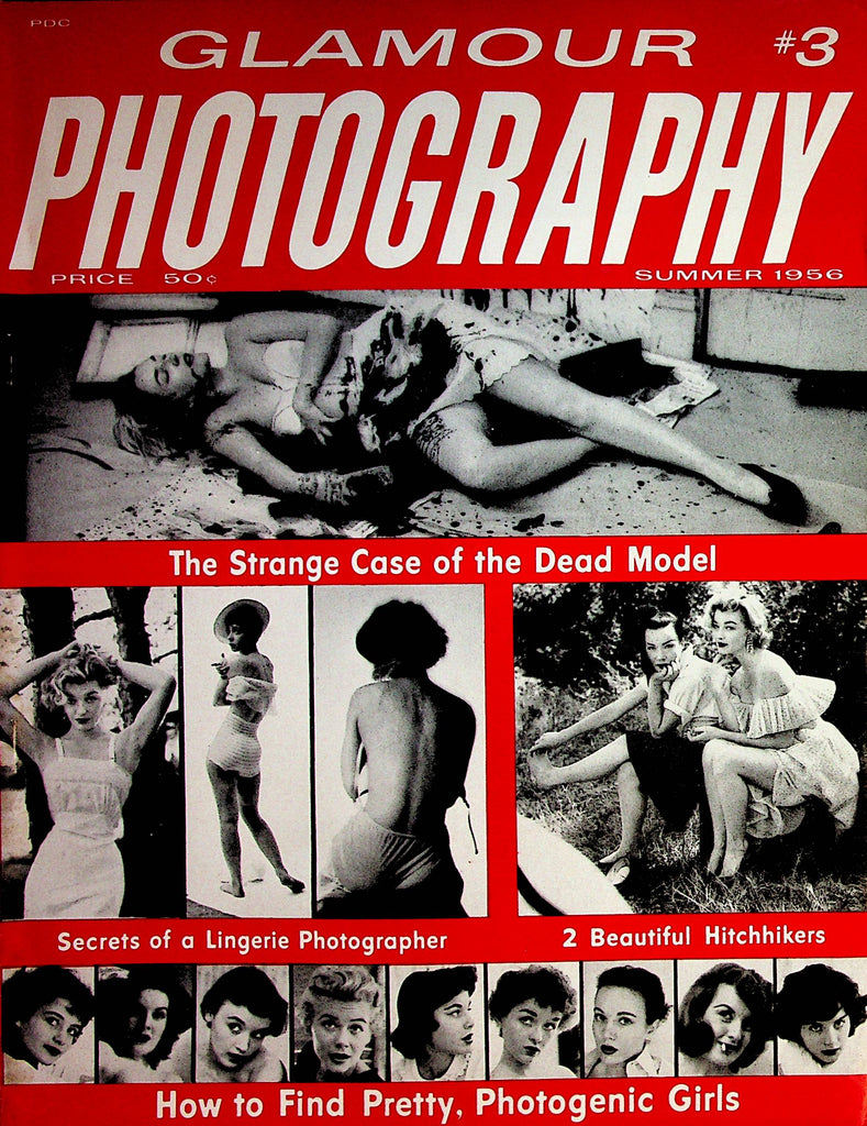 Glamour Photography Vintage Magazine  Secrets Of A Lingerie Photographer  Summer 1956     070122lm-p