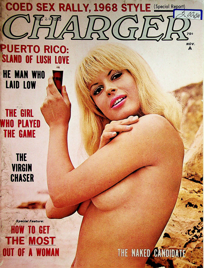 Charger Magazine  Coed Sex Rally 1968 Style   November 1968    032923lm-p2