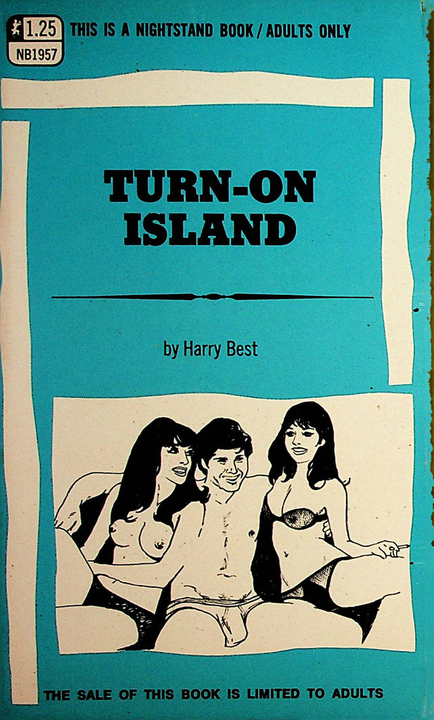 Turn-On Island Novel by Harry Best  1969    092321lm-dm