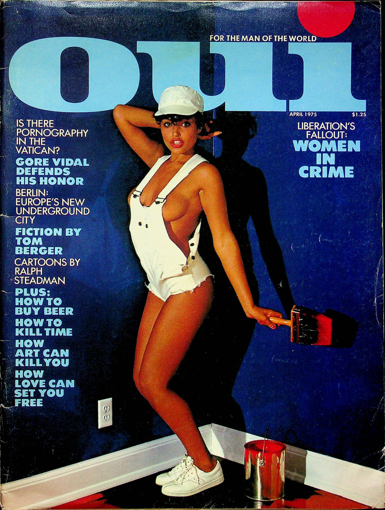 OUI Magazine Gore Vidal & Michael & Karen April 1975 071522RP