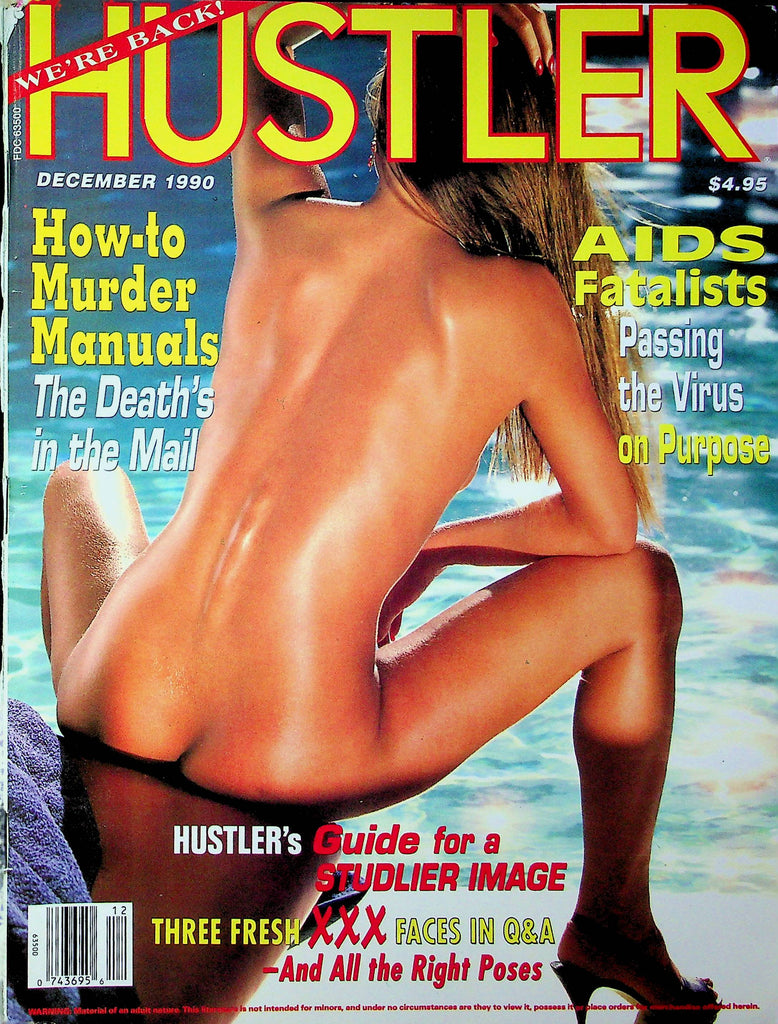 Hustler Magazine Gina & Heather Hunter December 1990 032723RP5
