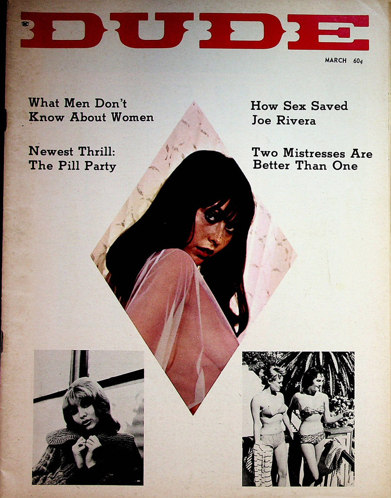 Dude Magazine  Jennifer Ormsby  March 1960's     080322lm-p