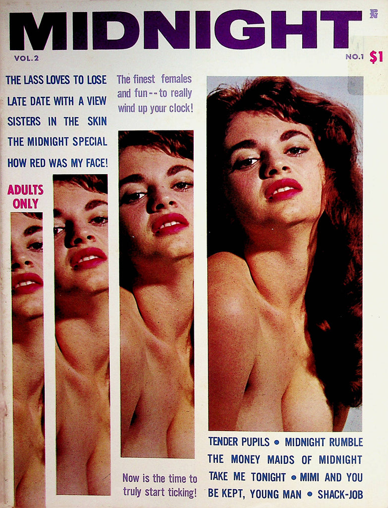 Midnight Vintage Magazine   Busty Colette  vol.2 #1  1961    071822lm-p2