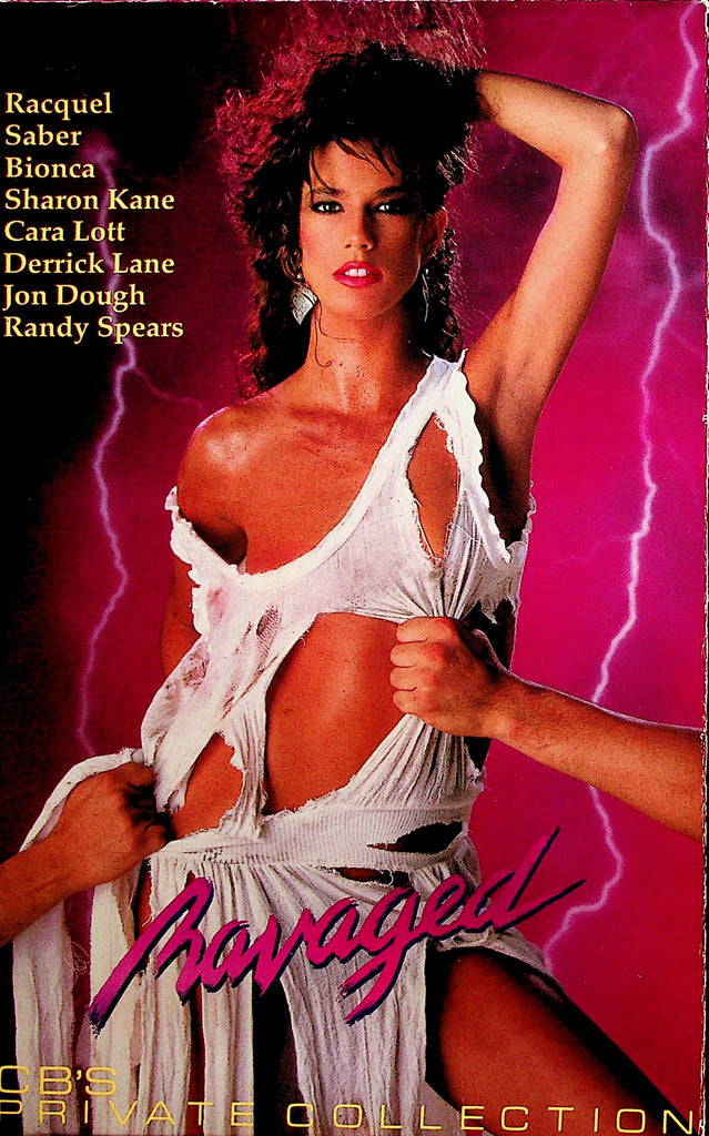 Ravaged VHS  Rachel Darrian, Sharon Kane, Cara Lott  1990 CB's Private Collection     031523lp-vhs