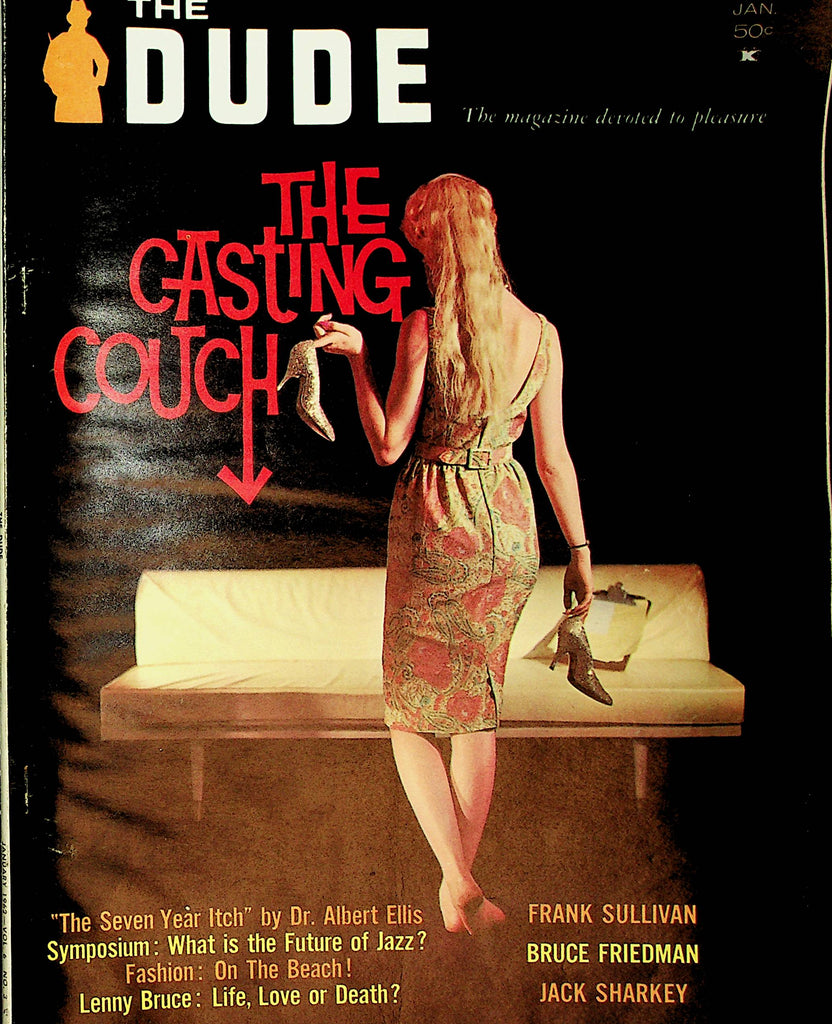 The Dude Magazine  The Casting Couch  January 1962    071221lm-sh
