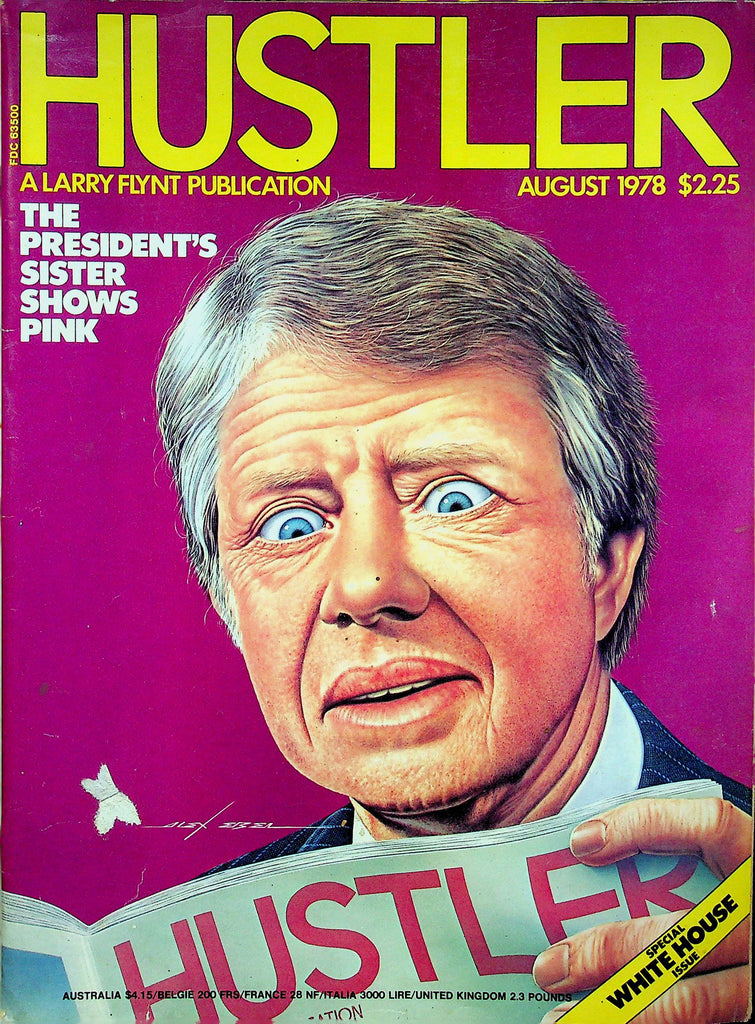 Hustler Magazine Special White House Issue Jimmy Carter August 1978 090222RP