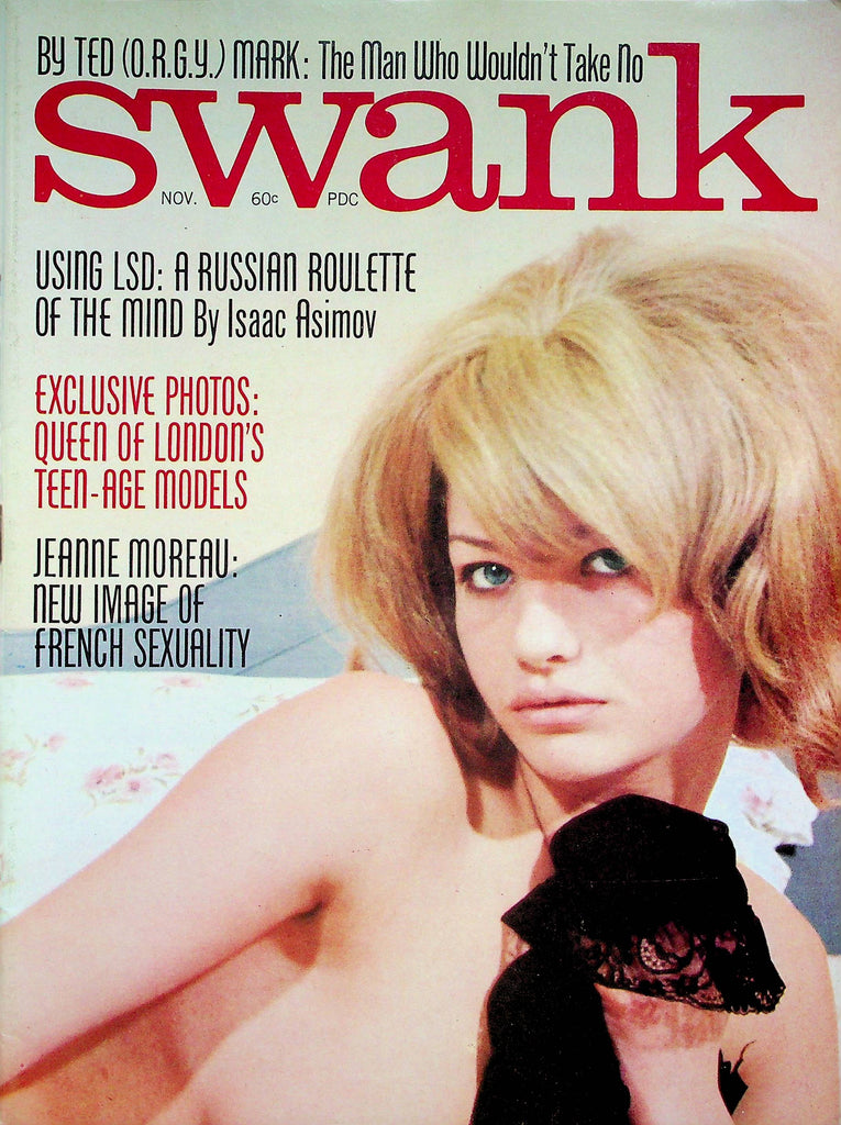 Swank Magazine Jeanne Moreau & Earl Henry Fonda November 1966 052322RP