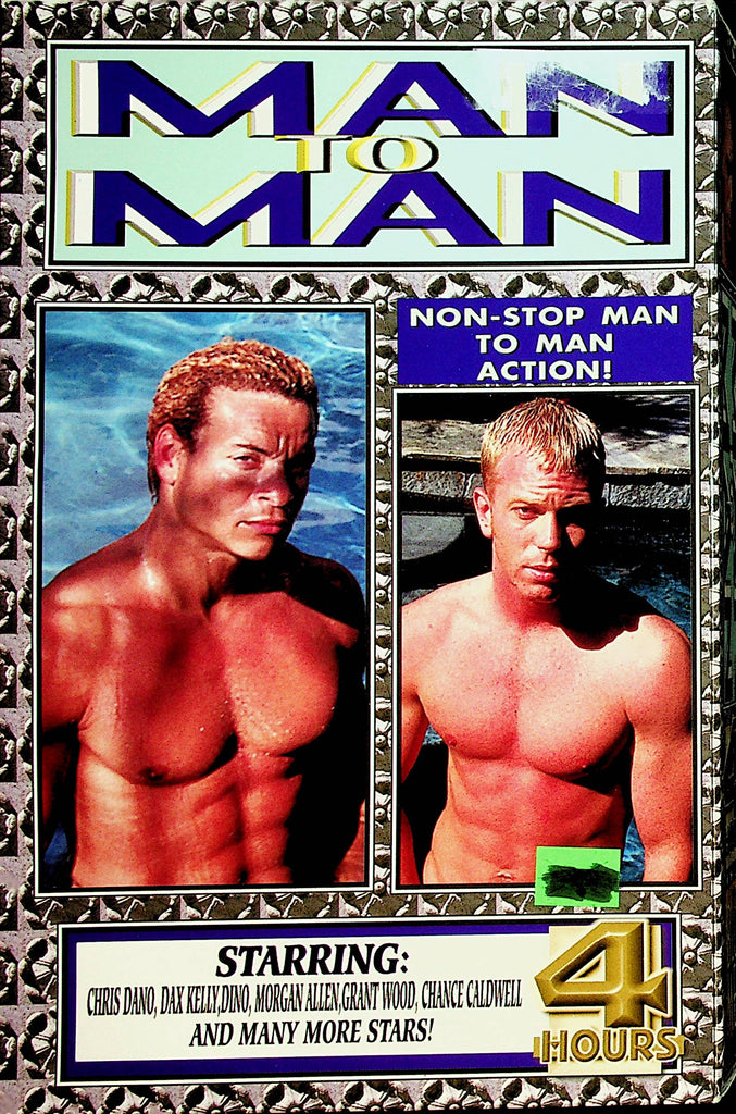 Man To Man Gay VHS  Chris Dano / Dax Kelly  4 hrs  XXX  061221lm-sh4