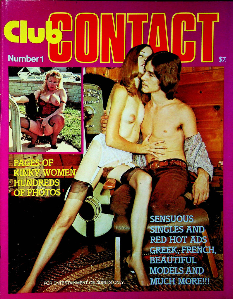 Club Contact Swinger Magazine Issue #1 030323RP