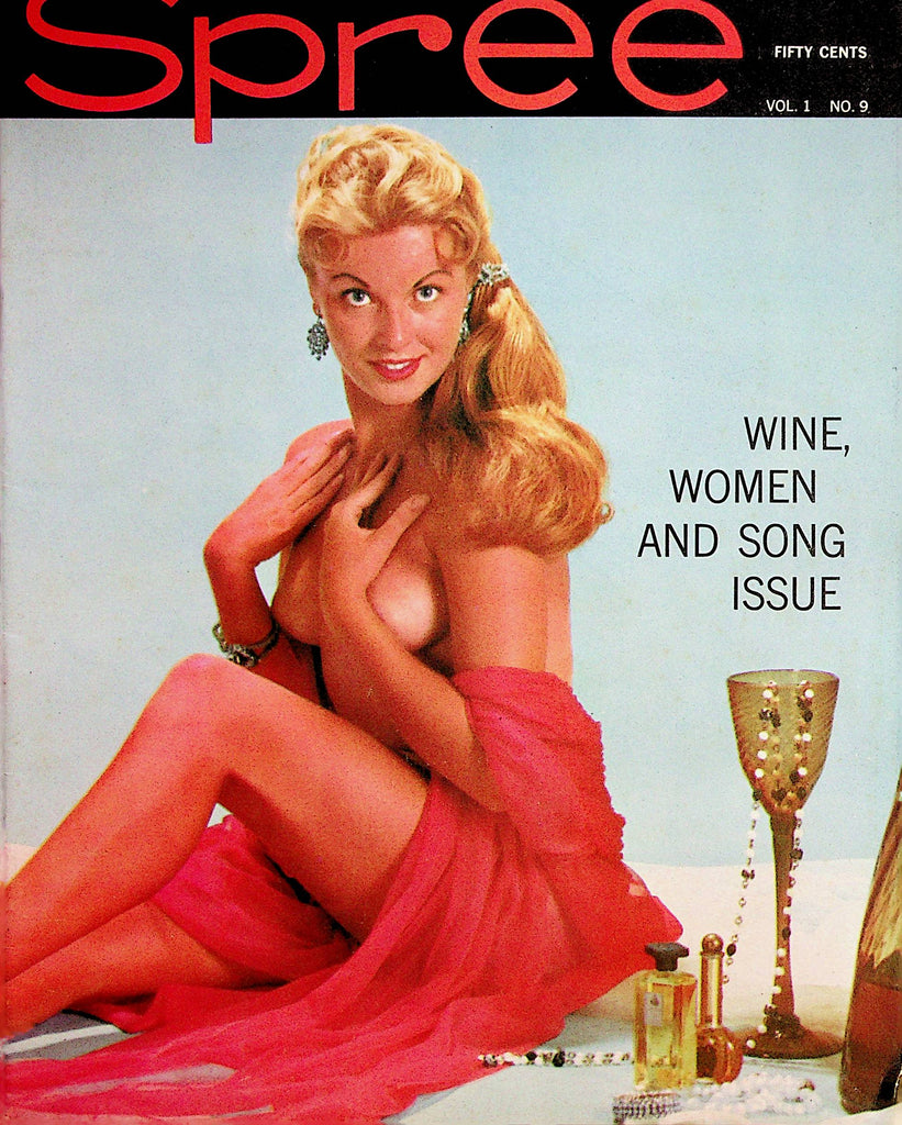 Spree Busty Magazine  Virginia Bell  vol.1 #9 1959   083122lm-p