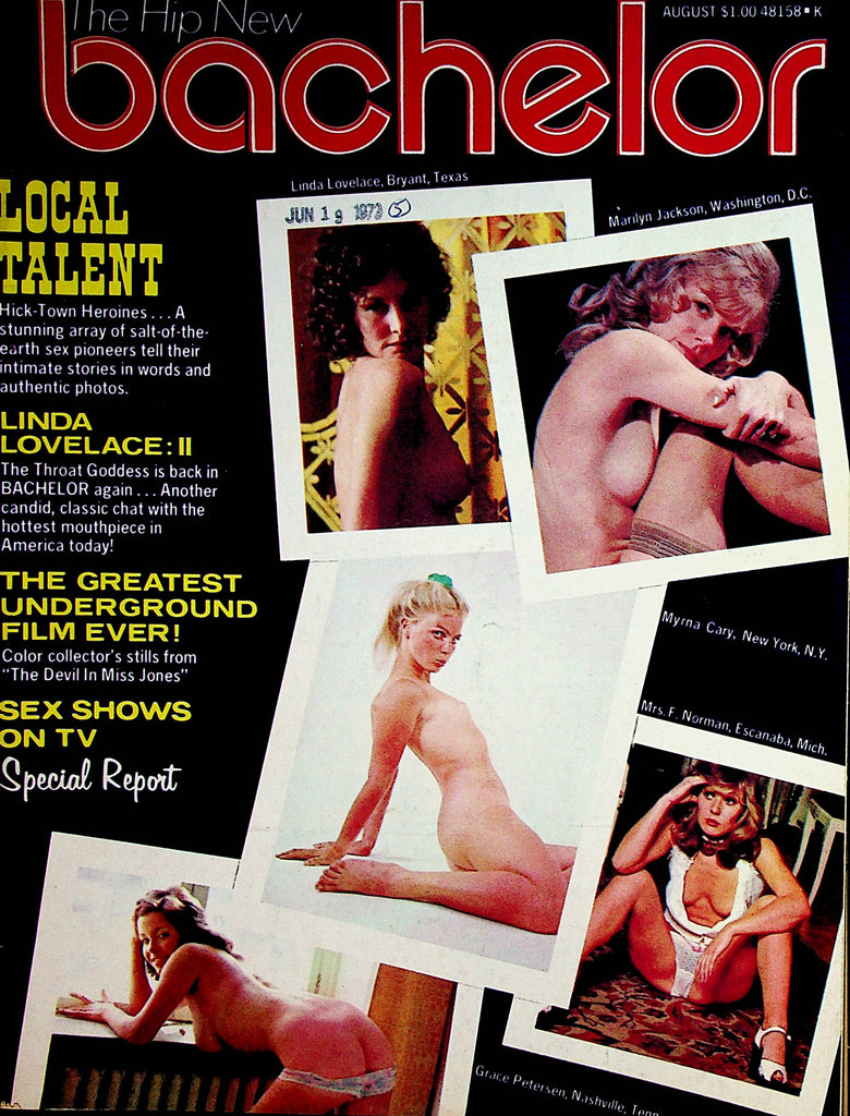 Bachelor Magazine  Linda Lovelace  August 1973      101522lm-p