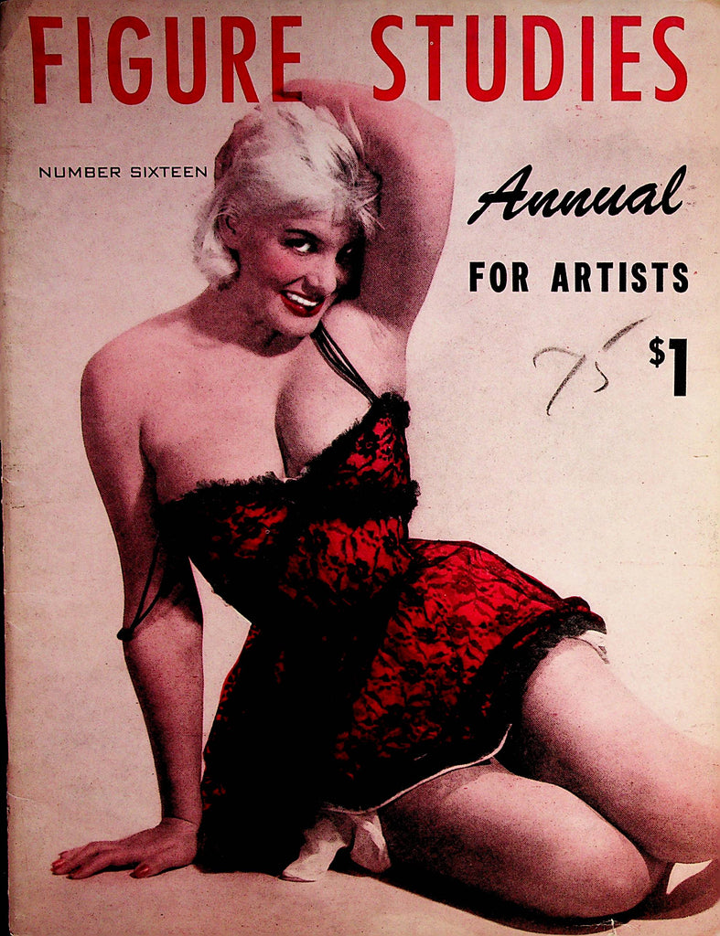 Figure Studies Annual Vintage Magazine   #16  1950's     071722lm-p