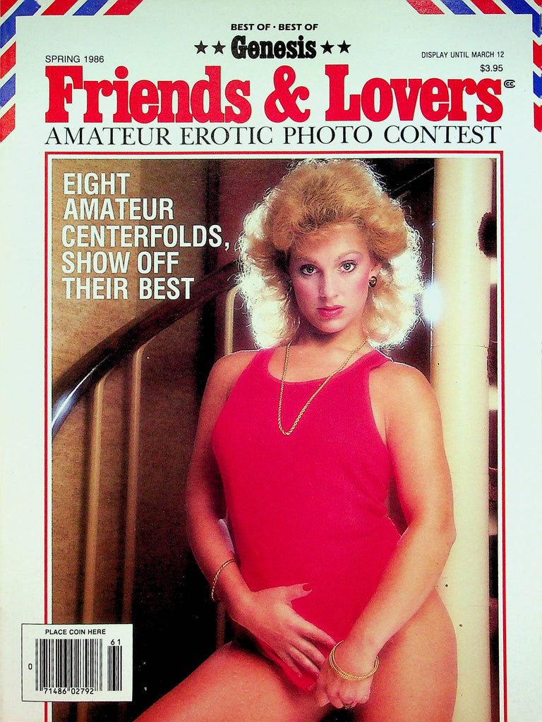 Best Of Genesis Friends & Lovers Magazine Amateur Erotic Photo Contest Spring 1986 070622RP