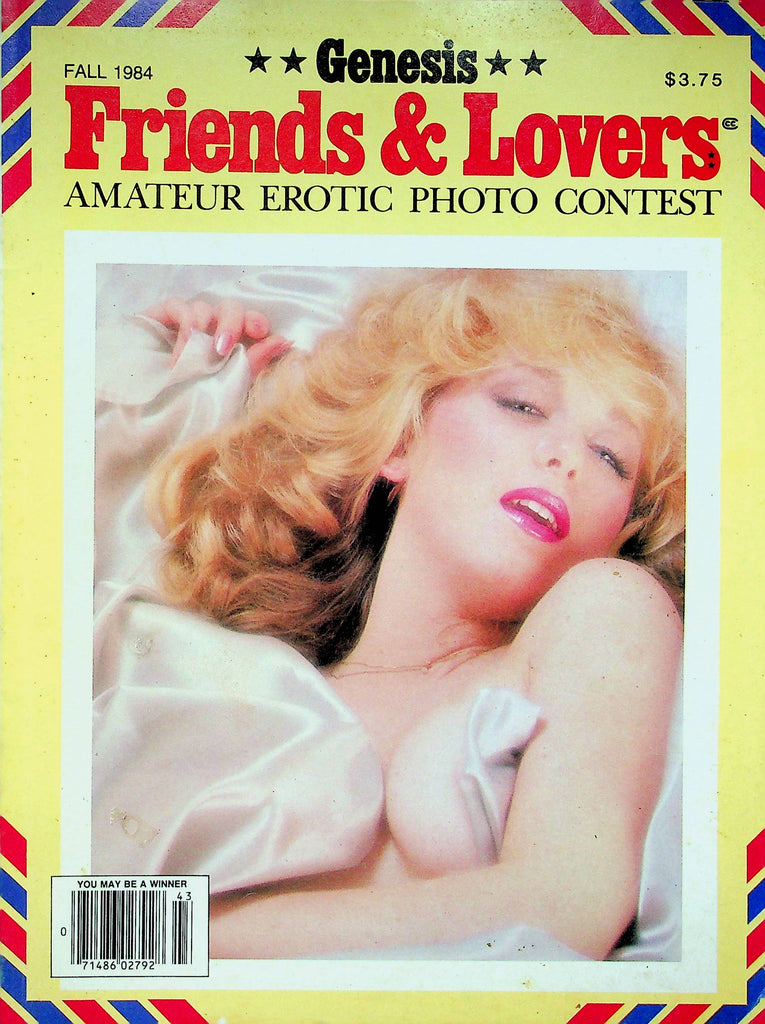 Genesis Friends & Lovers Magazine Amateur Erotic Photo Contest Fall 1984 070122RP