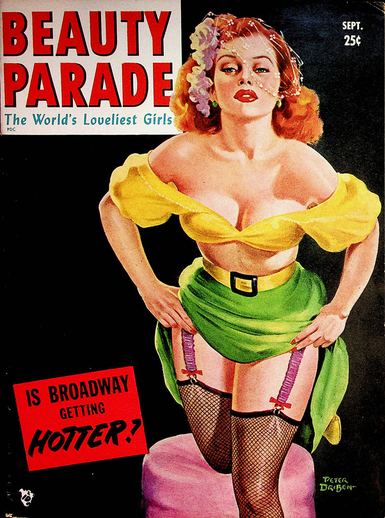 Beauty Parade Vintage Magazine  Is Broadway Getting Hotter?  September 1981  071222lm-p