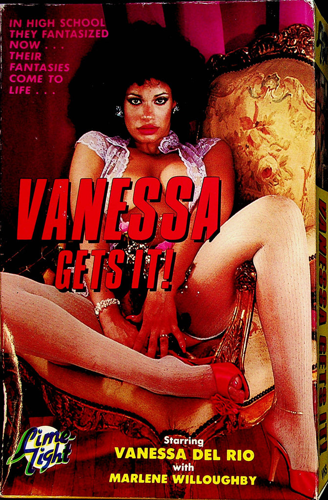 Vanessa Gets It!  VHS Movie  Vanessa Del Rio / Marlene Willoughby  1987     031523lp-vhs3