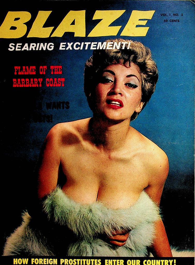 Blaze Busty Magazine   What Lola Wants...Lola Gets!  vol.1 #2  1960's      071422lm-p