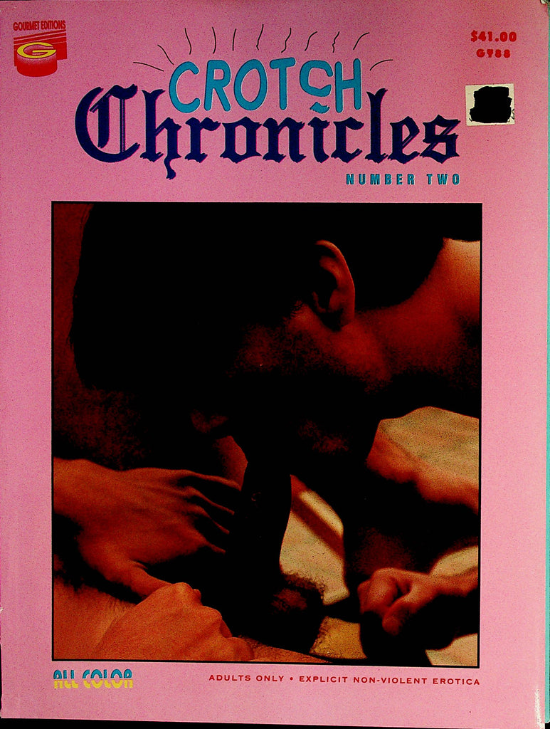 Crotch Chronicles Gay Magazine  #2  1980's  Gourmet Editions   120821lm-dm