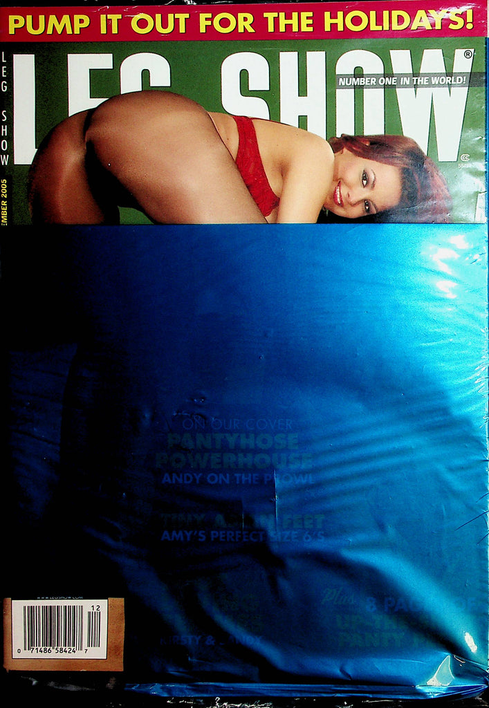 Leg Show Magazine  Pump It Up For The Holidays  December 2005 new/sealed 121021lm-dm