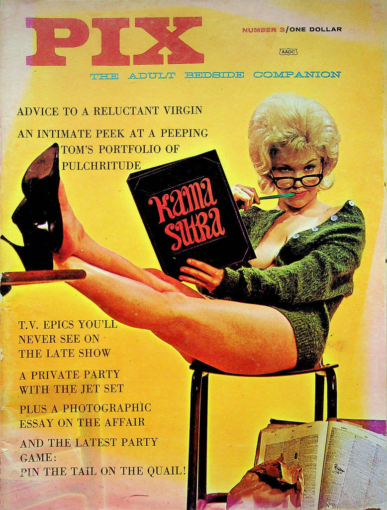 Pix Adult Magazine Peeping Tom's Portfolio Of Pulchritude No.3 1963 061522RP