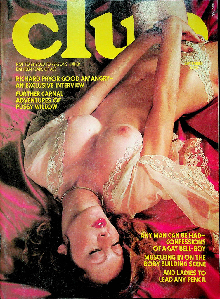 Club Magazine Richard Pryor Interview & Tamara Amnon September 1976 082422RP