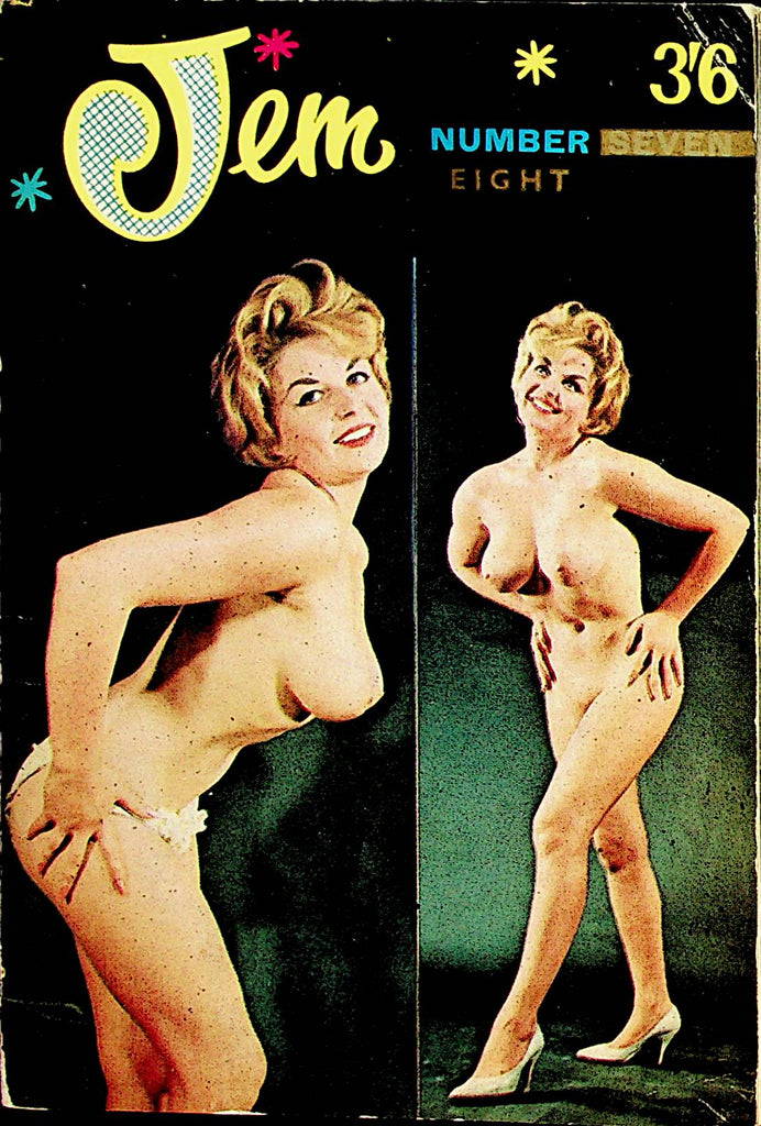 Jem Busty Vintage Digest  Nude Modeling  #8  1960's     062922lm-p2