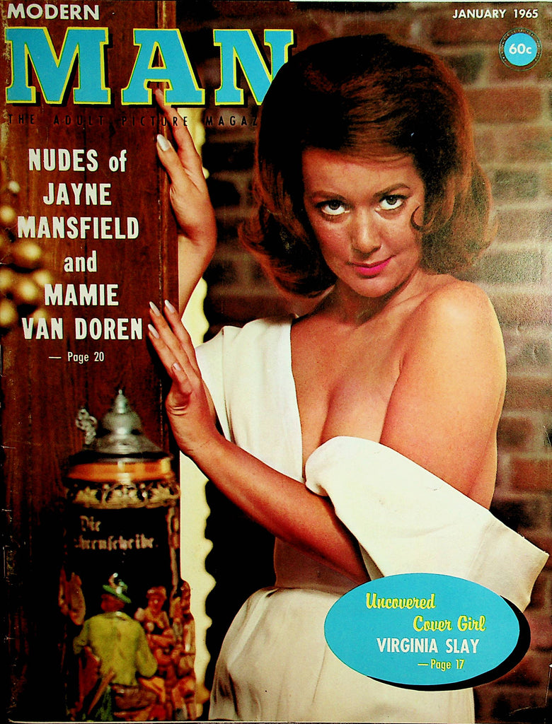 Modern Man Magazine  Nudes Of Jayne Mansfield & Mamie Van Doren January 1965   082421lm-dm