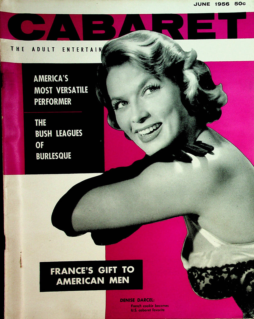 Cabaret Magazine  France's Denise Darcel  June 1956   071521lm-sh