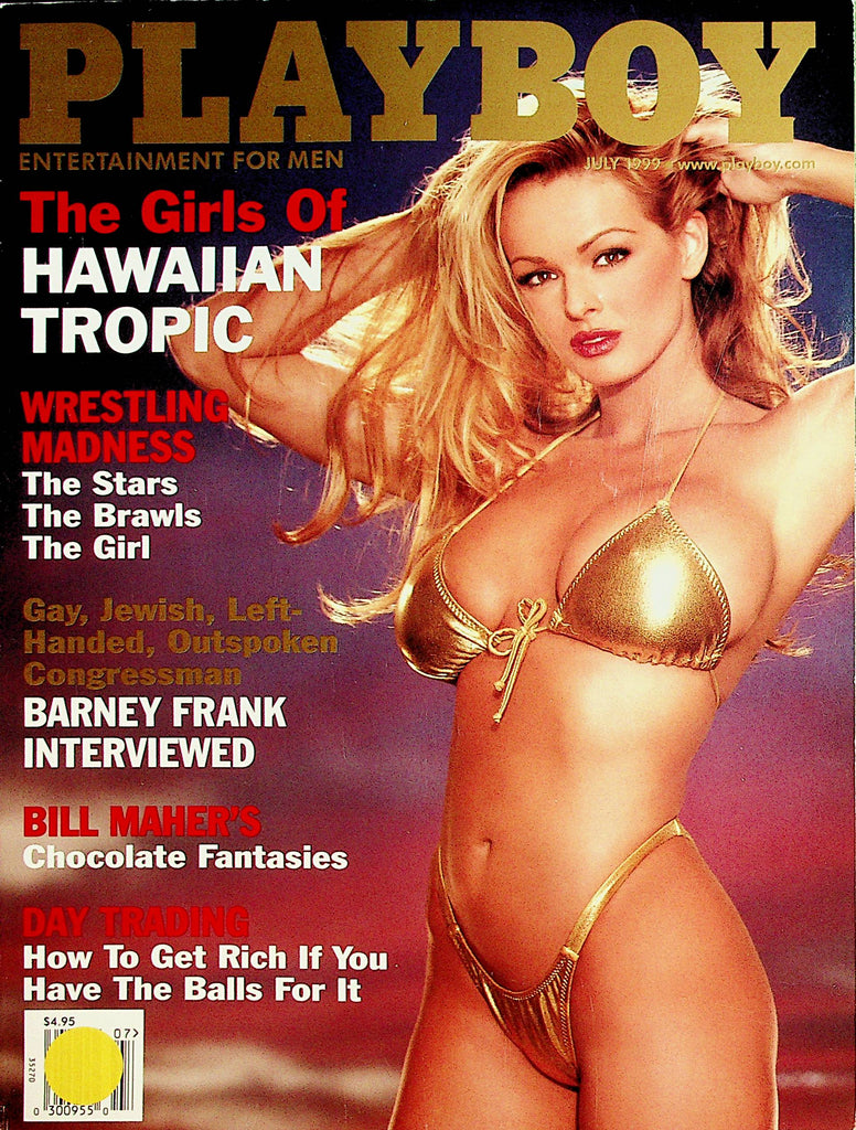 Autographed Playboy Magazine  Centerfold Girl Jennifer Rovero   w/COA  July 1999 010322lm-dm