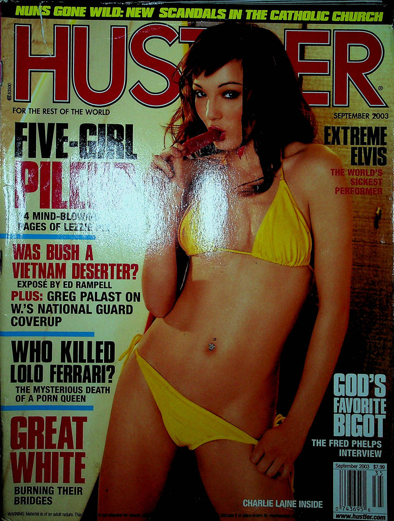 Hustler Magazine Elitta & Trixi & Tanya James September 2003 120822RP