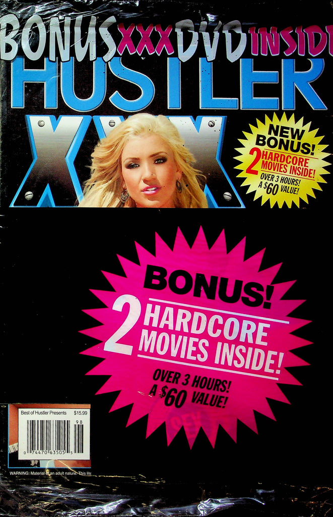 Hustler XXX Magazine W/ 2 DVDs 033123RP