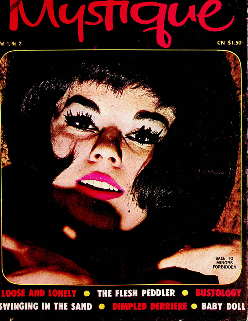 Mystique Busty Magazine   Loose And Lonely / Dimpled Derriere  vol.1 #2   1966     081122lm-p