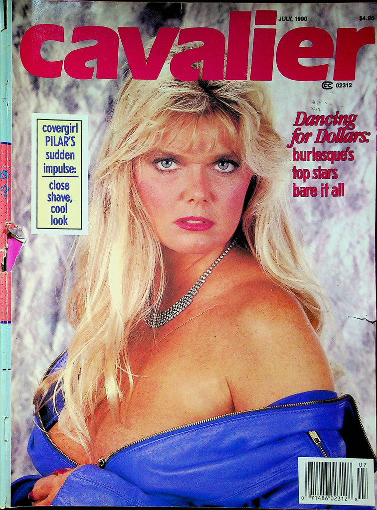 Cavalier Magazine Pilar's Impulse & Burlesque July 1990 012723RP