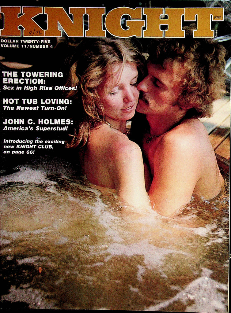 Knight  Magazine  Superstud John C. Holmes  vol.11 #4 1976     101422lm-p