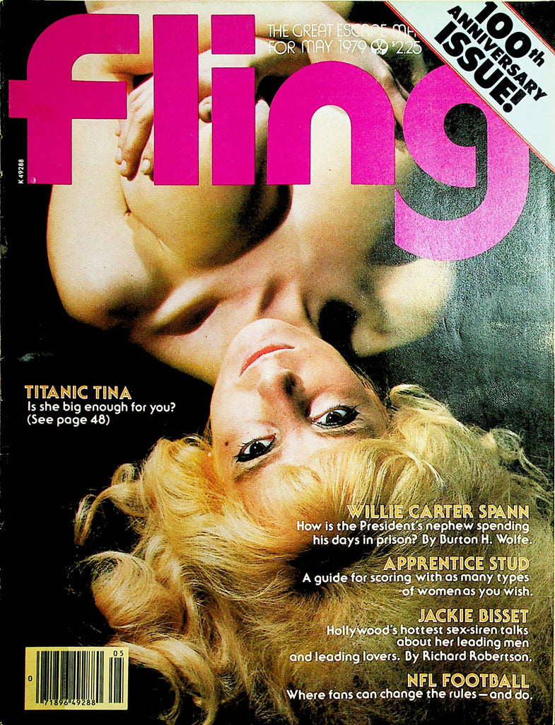 Fling Busty Magazine  Titanic Tina  May 1979  100th Issue      112021lm-dm2
