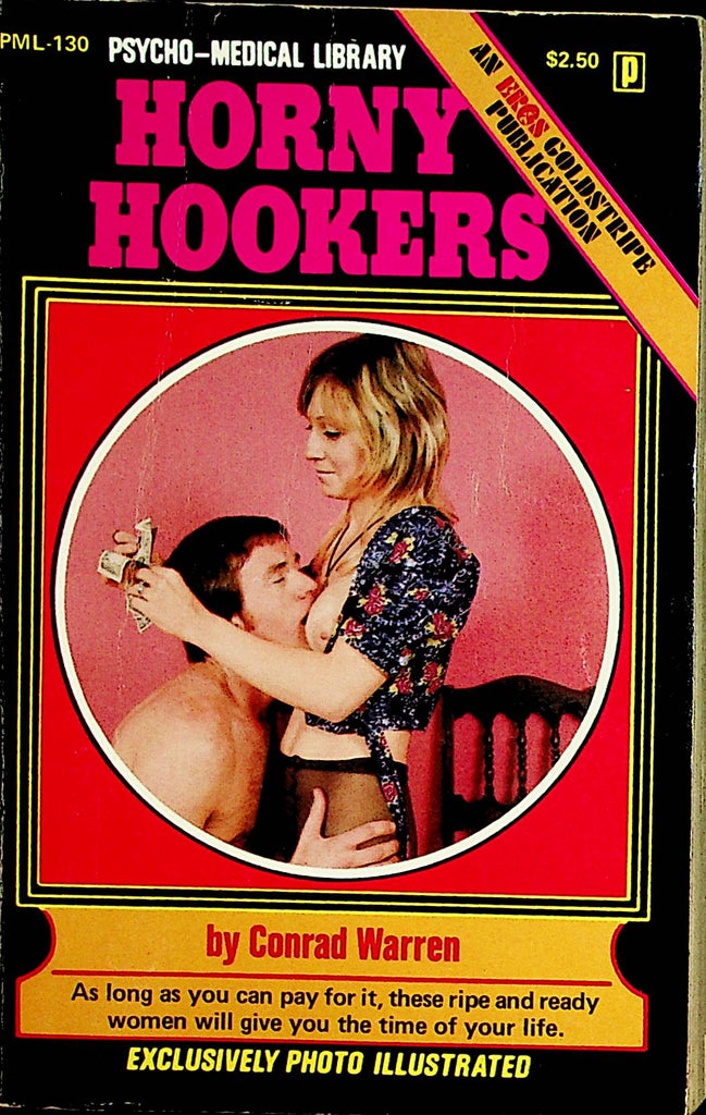 Horny Hookers Novel by Conrad Warren 1976 Eros Publication    062621lm-DM2