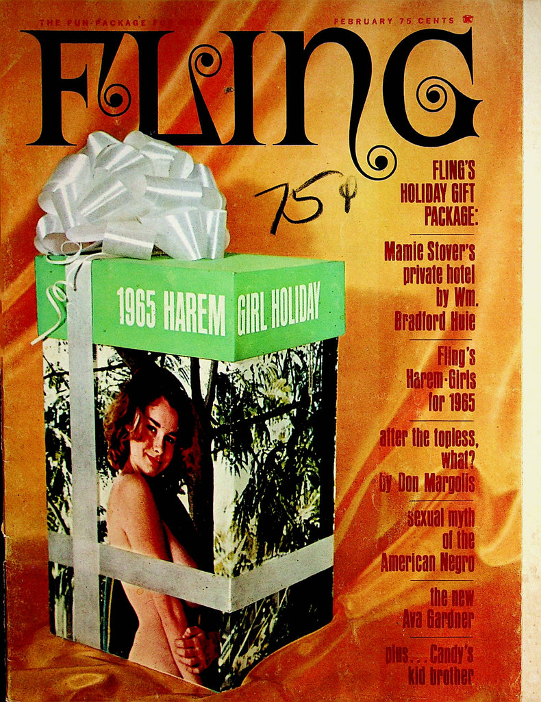 Fling Busty Magazine   Harem Girl Joanne Frawley   February 1965   101522lm-p