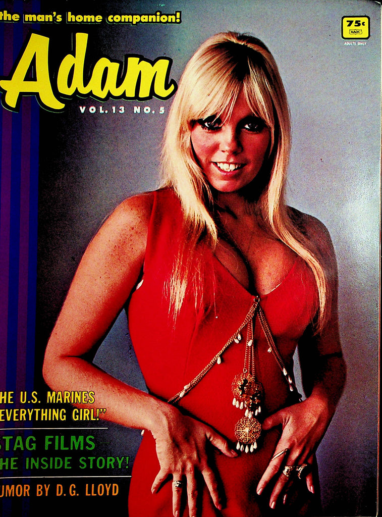 Adam Magazine Covergirl Patty Michaels  vol.13 #5  1969    071221lm-sh