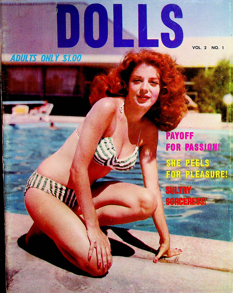 Dolls Vintage Magazine The Many Moods Of Mona  vol.2 #1  1960's     071322lm-p2
