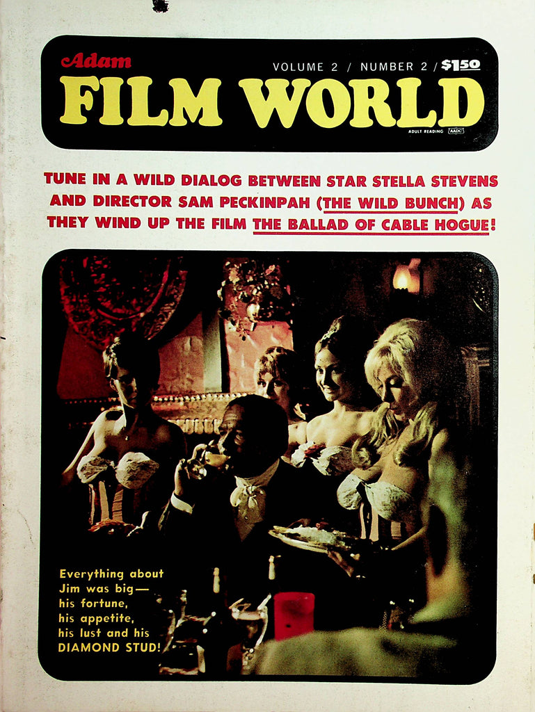 Adam Film World Magazine  Diamond Stud!  vol.2 #2 March 1970      112921lm-dm