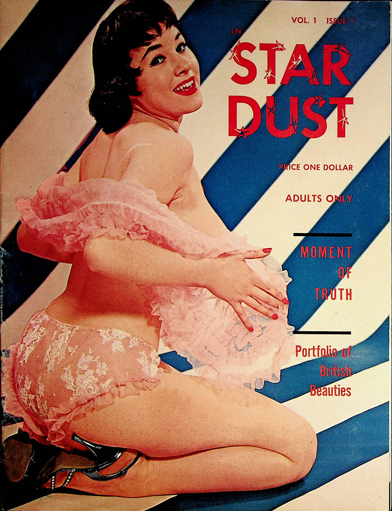 Star Dust Busty Vintage Magazine  Portfolio Of British Beauties  vol.1 #1 1962   070122lm-p